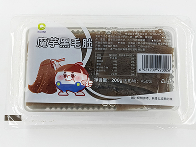 200g魔芋黑毛肚