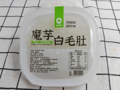 245g魔芋白毛肚